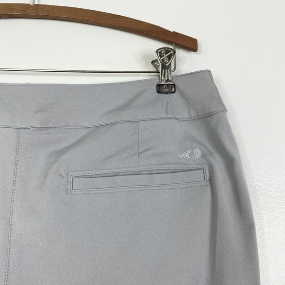 NWT Grand Slam Golf Shorts Gray Stretch Sz. 14 UPF 50 - Picture 5 of 9